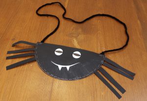 bricolage enfant halloween assiette carton